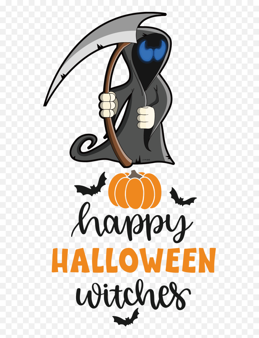 Halloween Logo Text Design For Happy - Fictional Character Emoji,Halloween Logo