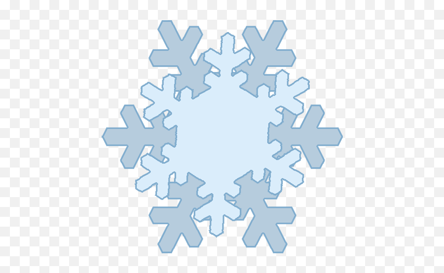 Winter Clipart Emoji,Blue Snowflake Png