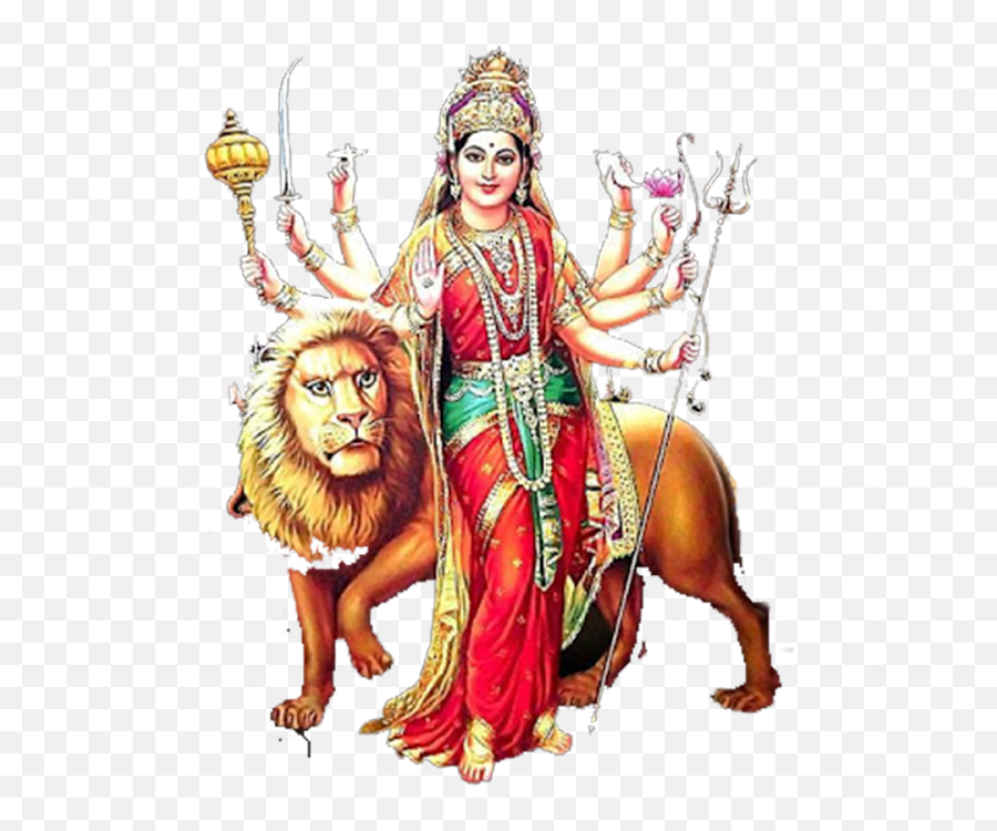 Download Navratri Editing Durga Maa Editing Picsart Lover - Religion Emoji,New Png