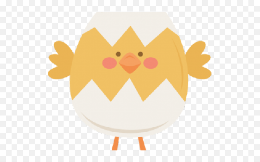 Download Hd Chick Clipart Cracked Egg - Happy Emoji,Chick Clipart