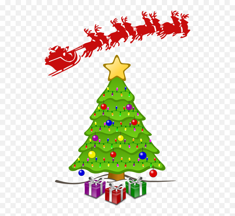 Christmas - Christmas Animated Images Png Emoji,Santa Sleigh Clipart