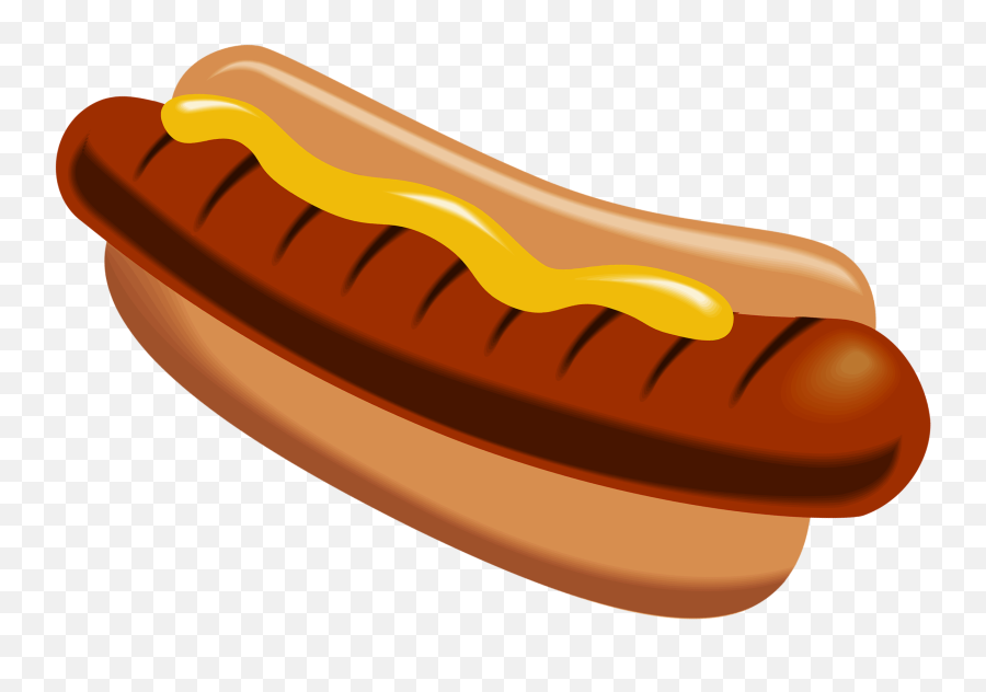 Hotdog Clip Art - Transparent Background Hot Dog Clip Art Emoji,Hotdog Clipart
