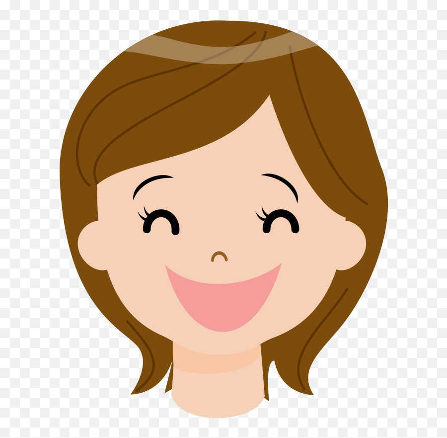 Laughing Woman 2 U2013 Free Svg Clipart Emoji,Women Clipart