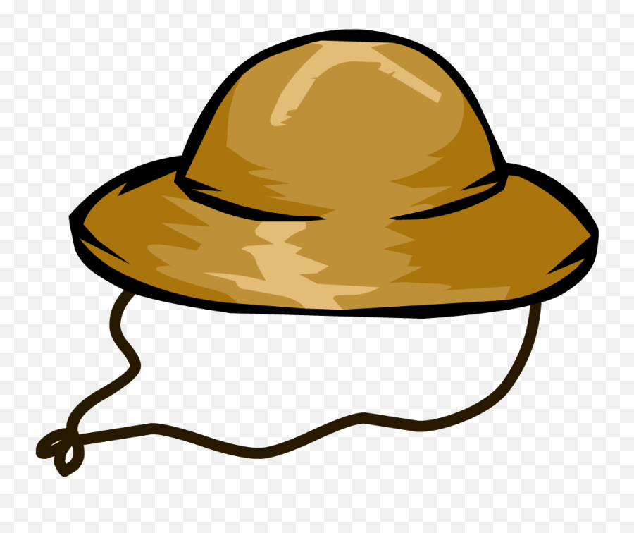 Safari Clipart Helmet - Safari Hat Clip Art Transparent Cartoon Safari Hat Png Emoji,Safari Clipart