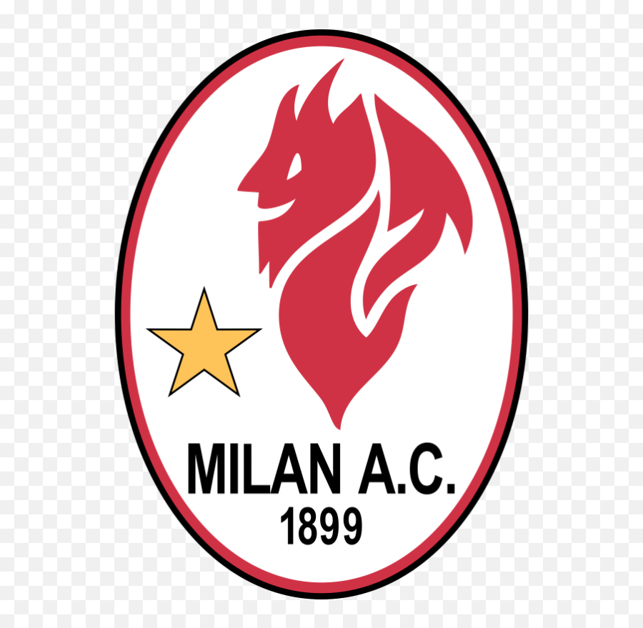 Old Soccer Badges 25 Of The Best Crests From Yesteryear - Ac Milan Logo Diavolo Emoji,Chicago Fire New Logo