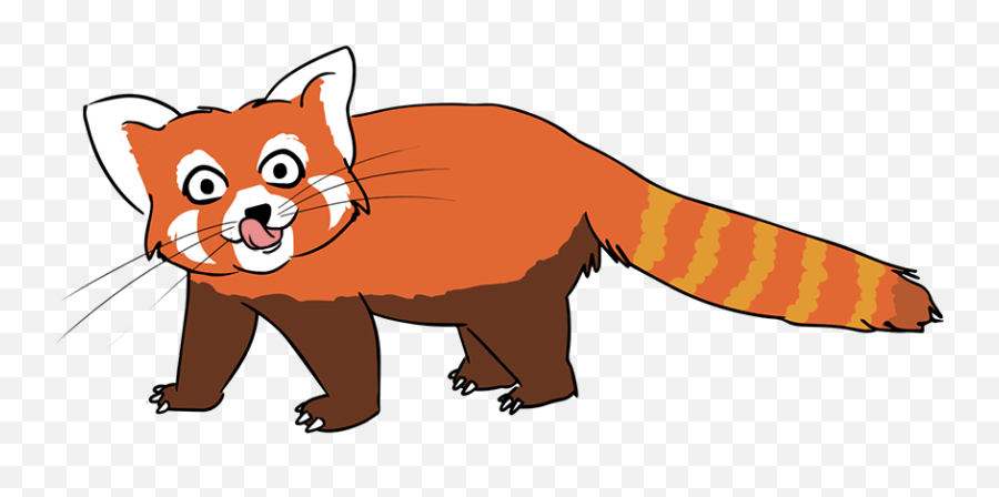 Red Panda Png Files Clipart - Red Panda Clip Art Emoji,Panda Clipart