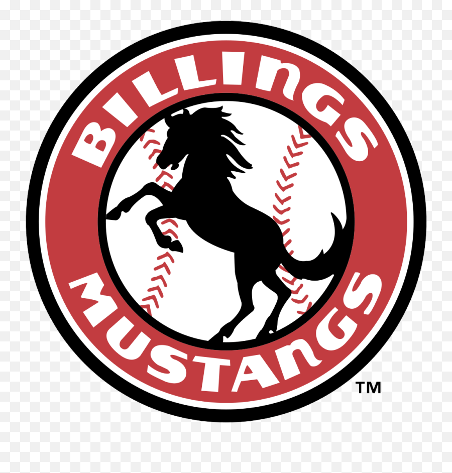 Billings Mustangs Logo And Symbol - Billings Mustangs Baseball Emoji,Mustangs Logo