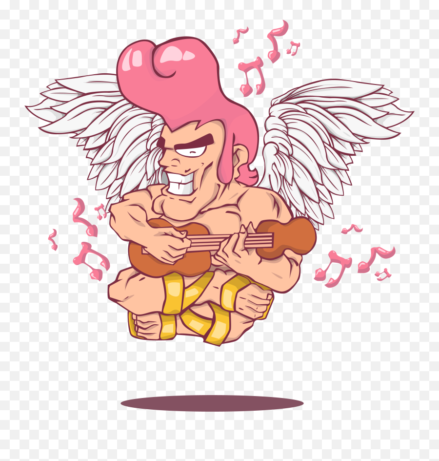 Funny Cupid - Funny Cupid Vector Emoji,Cupid Png