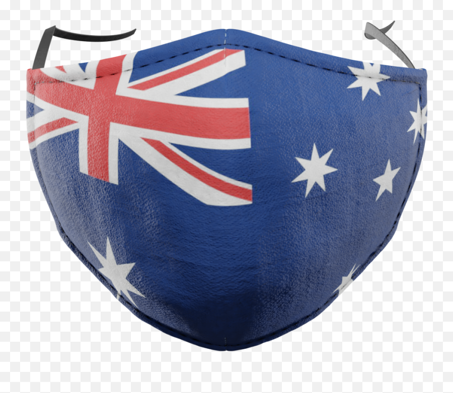 Australian Flag Washable Face Mask - American Emoji,Australia Flag Png
