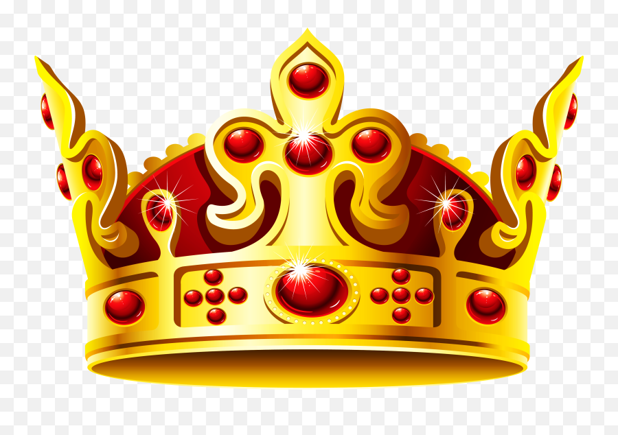Gold Crown Clipart - Transparent Crown For King Emoji,Crown Clipart