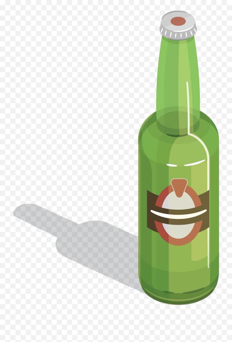 Beer Bottle Wine Glass - Vector Beer Bottle Png Download Beer Bottle Cartoon Beer Png Emoji,Beer Png