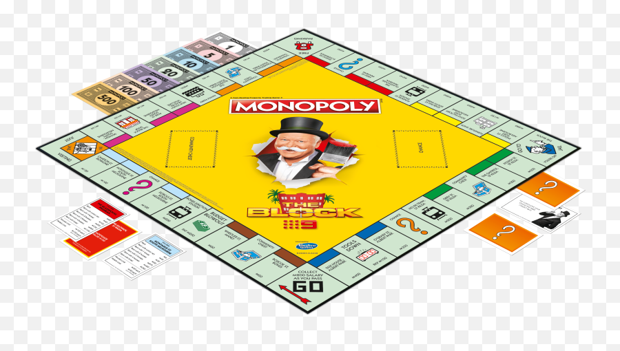 The Block Monopoly Edition Giftbox - Monopoly The Block Monopoly Blocks Emoji,Monopoly Png