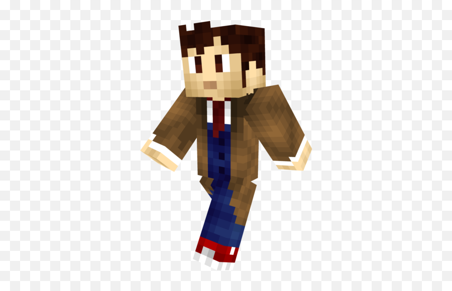 Tenth Doctor - 10th Doctor Blue Suit Minecraft Skins Doctor Who 10 Minecraft Skin Emoji,Minecraft Png Skins