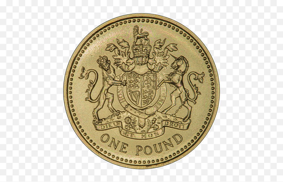 One Pound Coin Designs 1983 - Valkhof Museum Emoji,Pound Logos