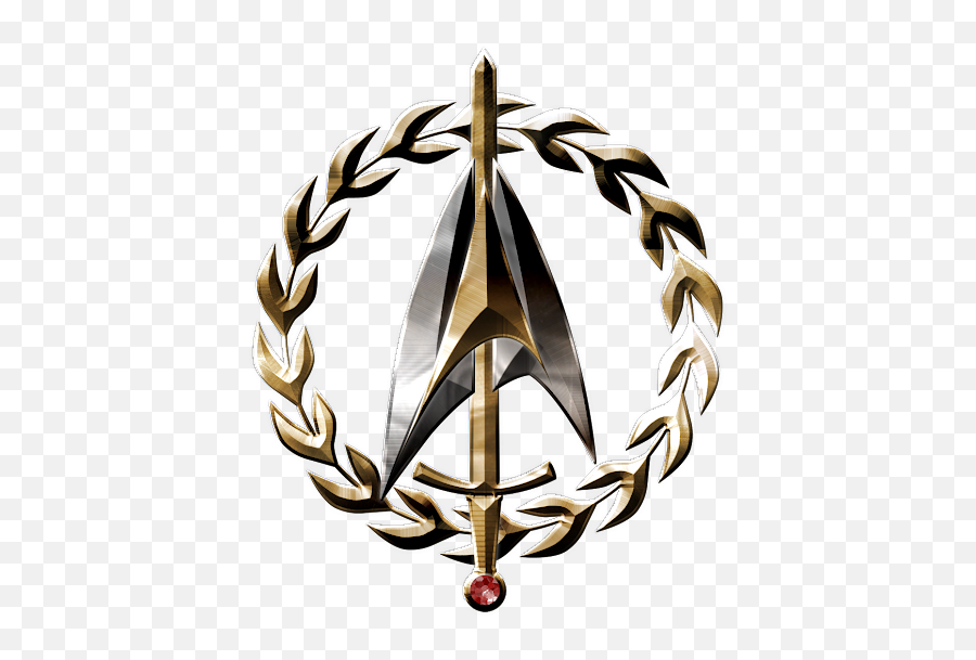 United Federation Starfleet - Google Solid Emoji,Starfleet Command Logo
