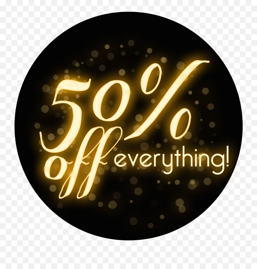 Off Png Transparent Images - 50 Off Emoji,50% Off Png