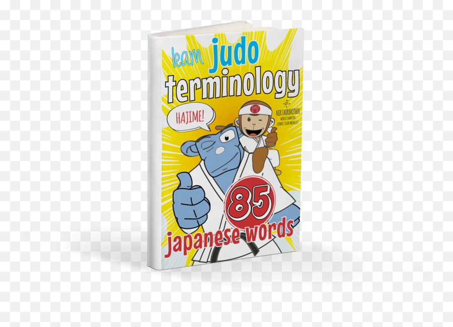 Learn Japanese Judo Words - Free Ebook Judo Books By Koka Kids Fictional Character Emoji,Books Transparent Background