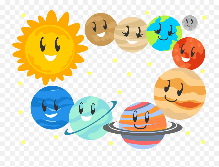 National Science Olympiad Level - 1 Pattern Cute Outer Space Outer Space Clipart Emoji,Space Clipart