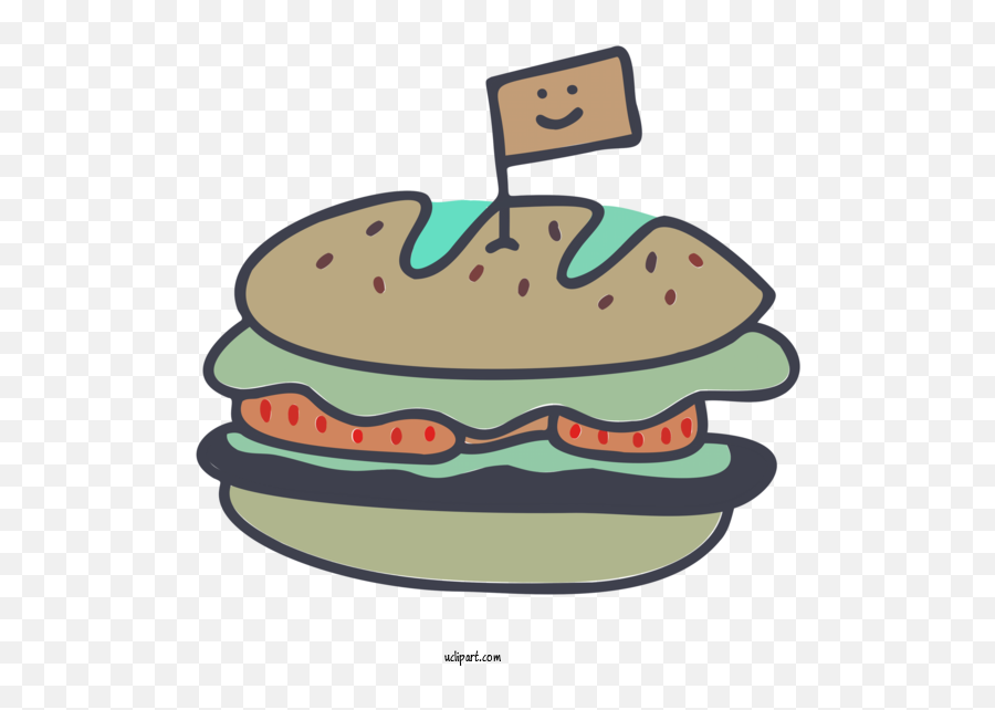 Food Burger Restaurant Cheeseburger For Fast Food - Fast Emoji,Food Clipart Transparent