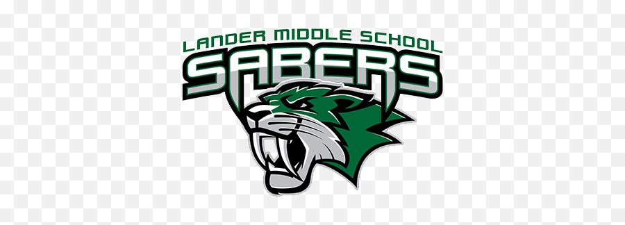 Lander Middle School 6 - 8 Fremont County School District 1 Emoji,Sabers Logo