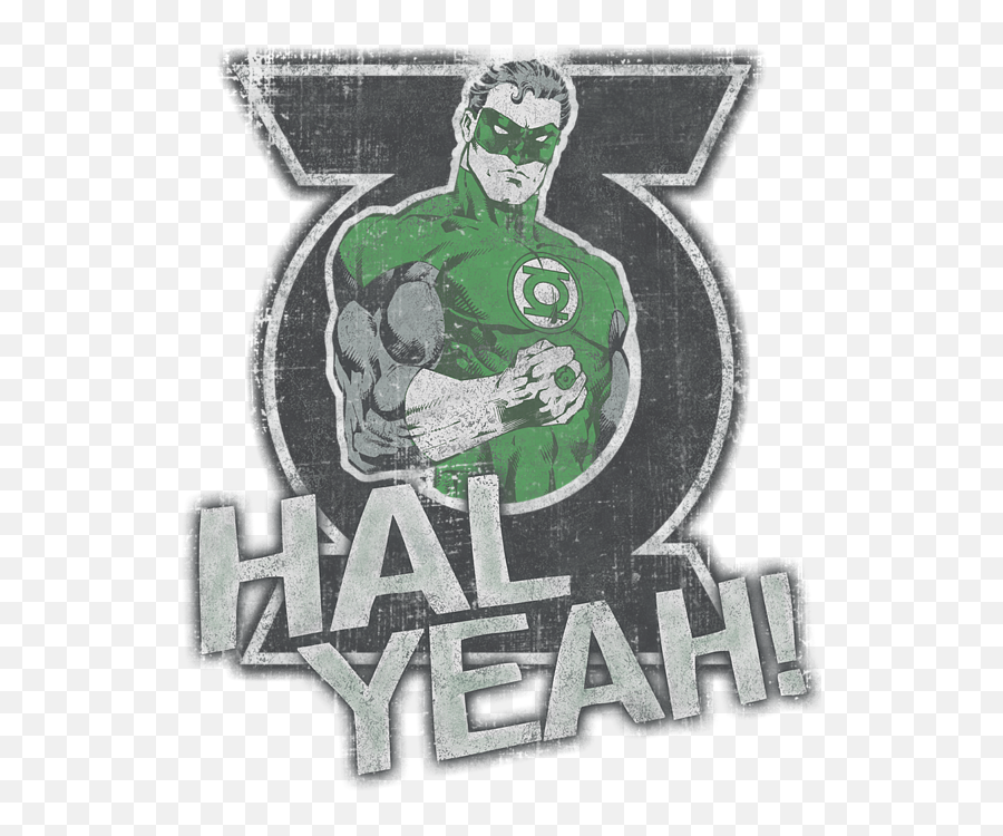 Green Lantern - Hal Yeah Tshirt For Sale By Brand A Emoji,Green Lantern Transparent