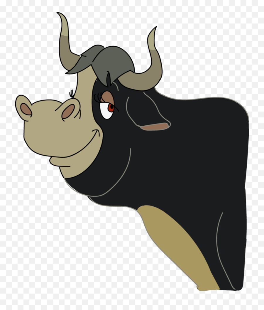 Ox Clipart Water Buffalo - Cattle Transparent Cartoon Cute Ox Transparent Clipart Emoji,Buffalo Clipart