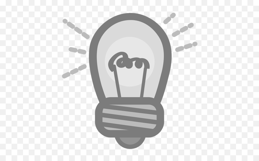 Light Bulb Clip Art Icon Public Domain Vectors Emoji,Lightbulb Clipart Png