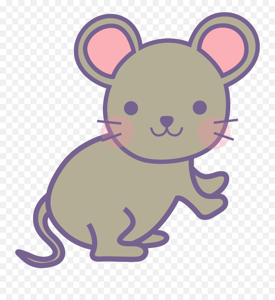 Mouse Clipart - Animal Figure Emoji,Mouse Clipart