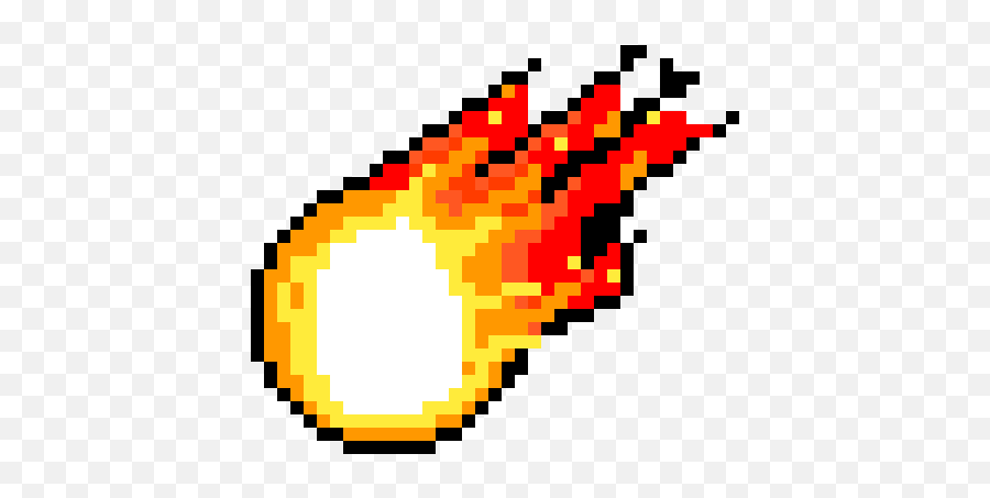 Pixilart - Fireball By Ninjacookie Language Emoji,Fireball Png