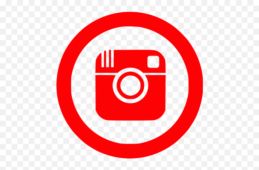 Red Instagram Logo - Instagram Red Logo Vector Emoji,Red Instagram Logo