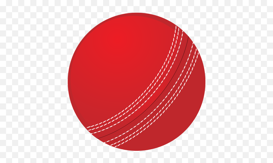 Cricket Ball - Drawing Of Cricket Ball Emoji,Cricket Clipart