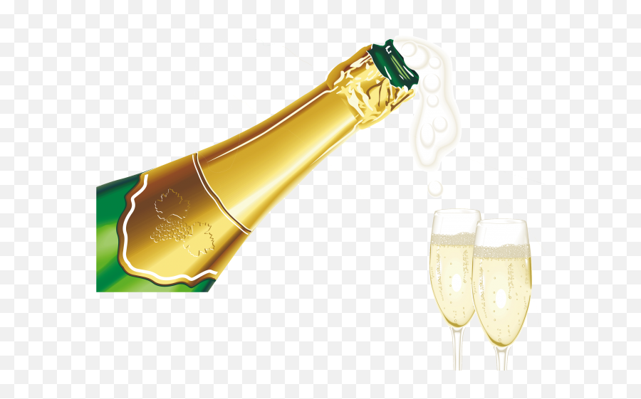 Champagne Clipart Transparent - Free Transparent Transparent Background Champagne Glass Png Emoji,Champagne Glass Clipart