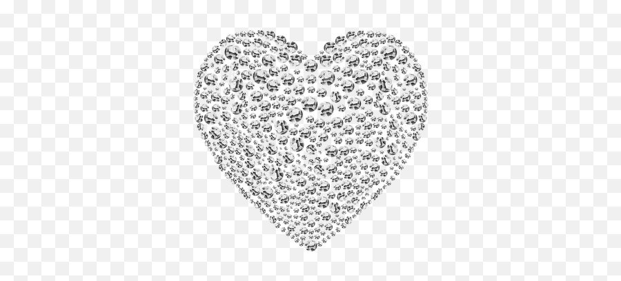 Diamond Helmet Beads Sydän Heart - Diamond Heart Shape Emoji,Diamond Helmet Png
