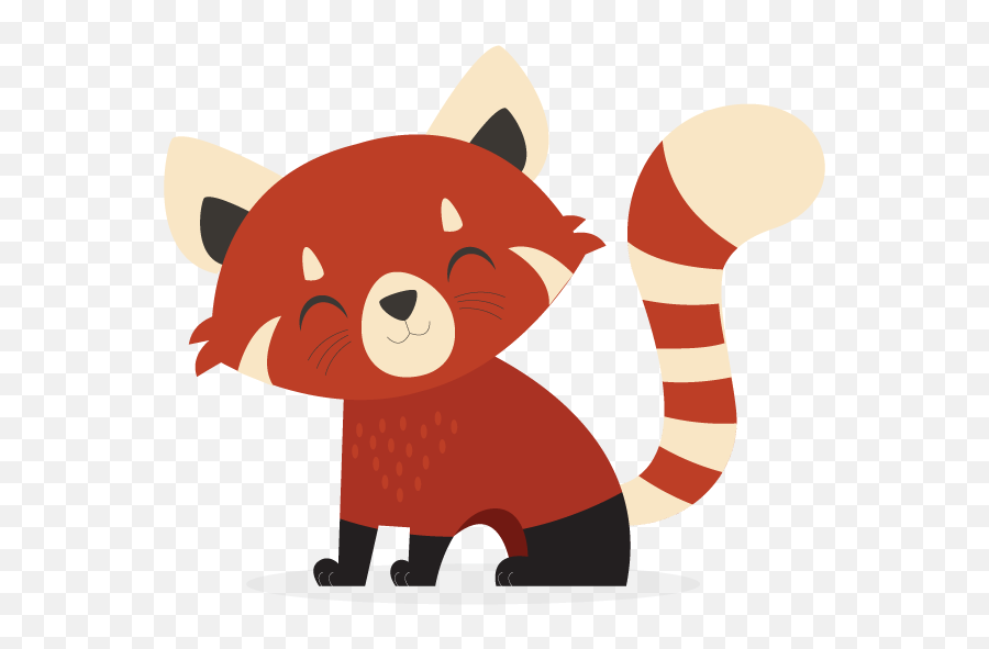 Download Head Clipart Red Panda - Cartoon Transparent Background Red Panda Emoji,Panda Clipart