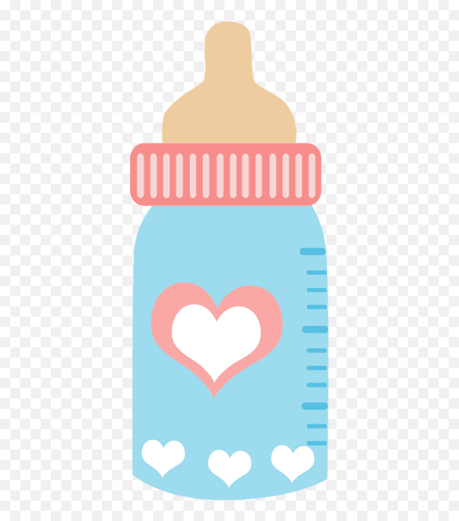 Bottle Baby Clip Art - Baby Bottle Clipart Transparent Mamadeira Menina Desenho Png Emoji,Baby Bottle Png