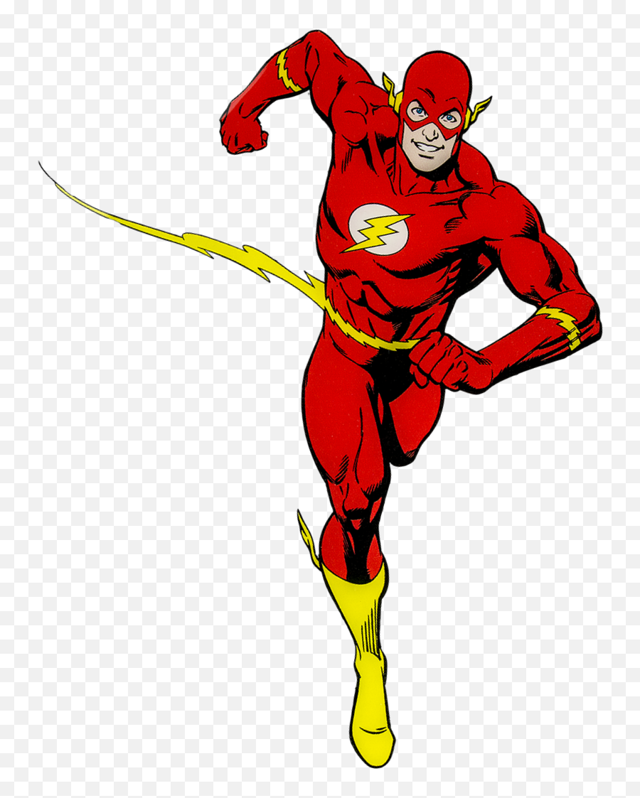 The Flash Superhero Clipart - Silver Age Barry Allen Emoji,Superhero Clipart