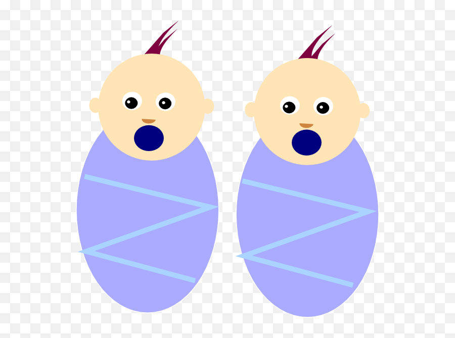 Download Hd Teddy Bear Clipart Twins - Twin Baby Brothers Cartoon Emoji,Teddy Bear Clipart