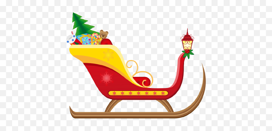 Christmas Delivery - App Lab Sleigh And Reindeer Emoji,Sledge Clipart