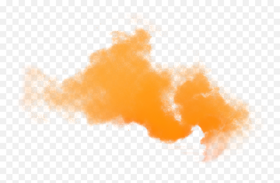 Orange Cloud Transparent Background - Transparent Orange Clouds Png Emoji,Cloud Transparent