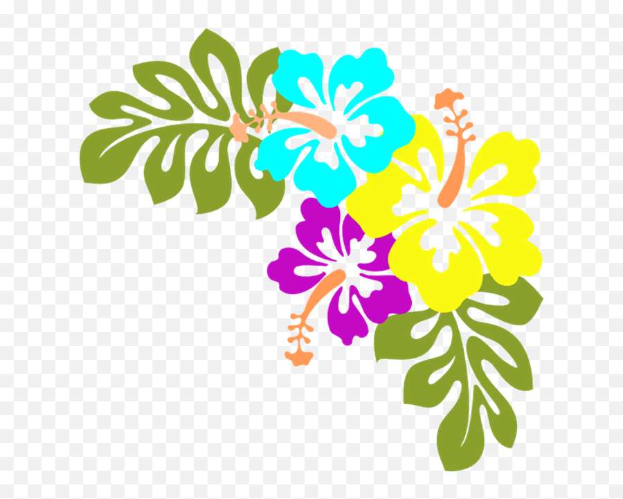 Library Of Island Flower Clipart Stock Png Files - Hawaiian Flower Transparent Background Emoji,Island Clipart