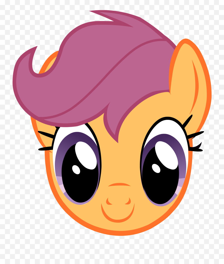 My Little Pony Applejack Head Clipart - Mlp Rainbow Dash Head Emoji,Applejack Png