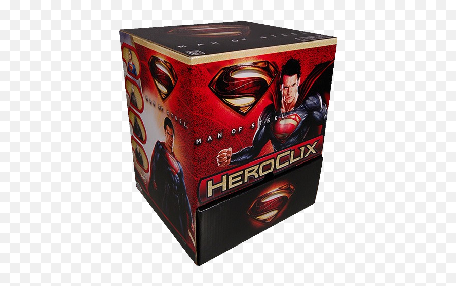 Heroclix - Superman Man Of Steel Gravity Feed Of 24 Emoji,Man Of Steel Png