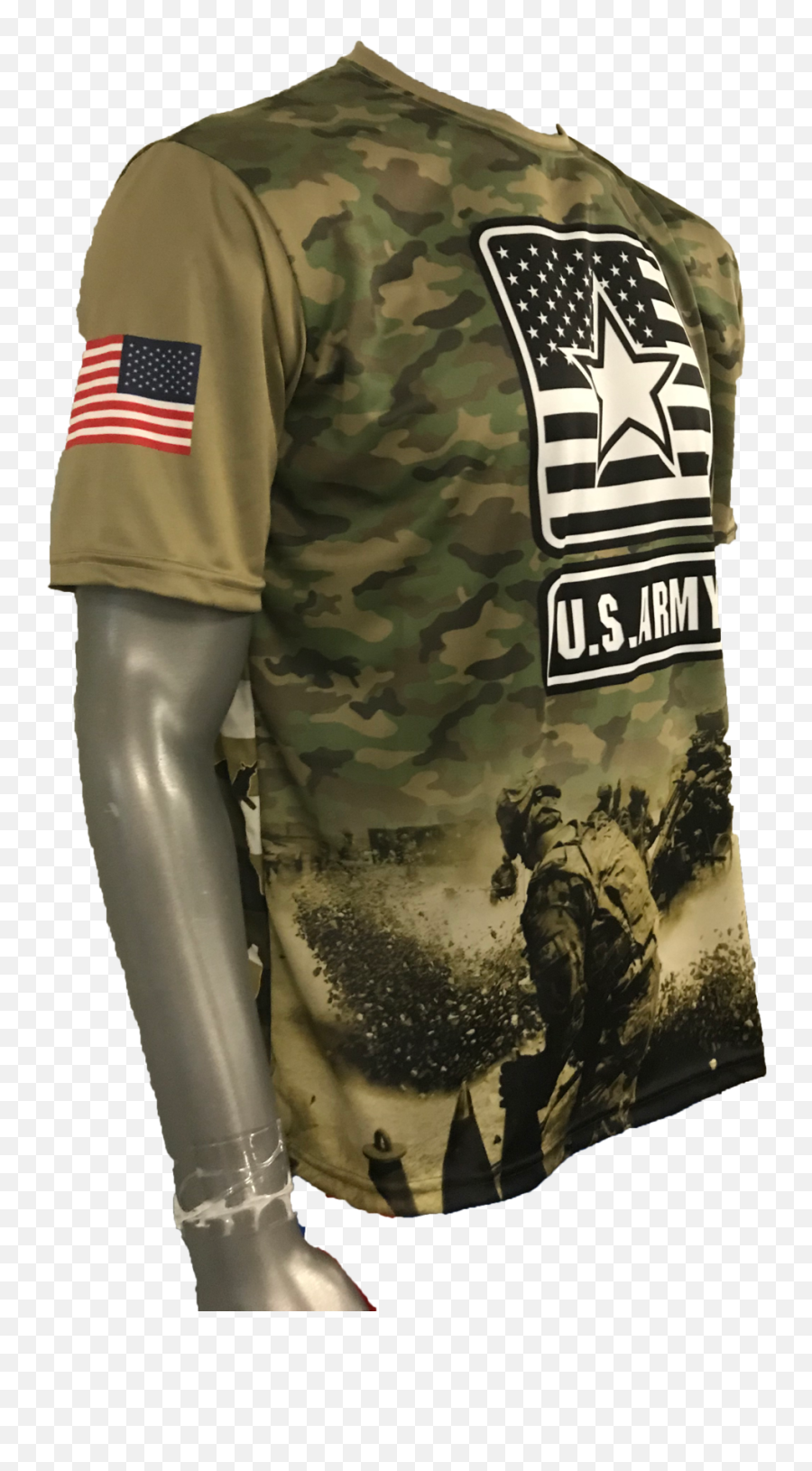 Download Evo Army Star Shirt - Longsleeved Tshirt Png Emoji,Army Star Png
