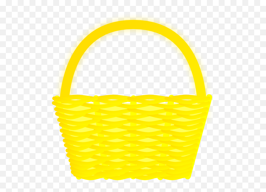 Yellow Basket Emoji,Laundry Basket Clipart