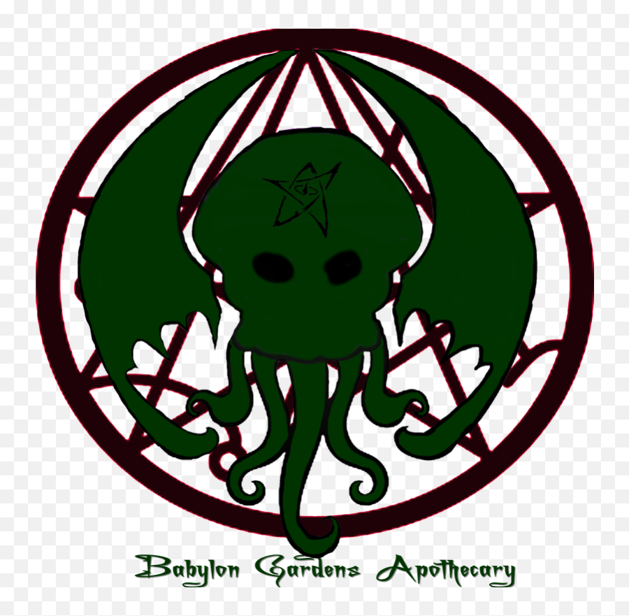 Our Cthulhu Meets The Necronomicon Design Transparent Png Emoji,Cthulhu Transparent