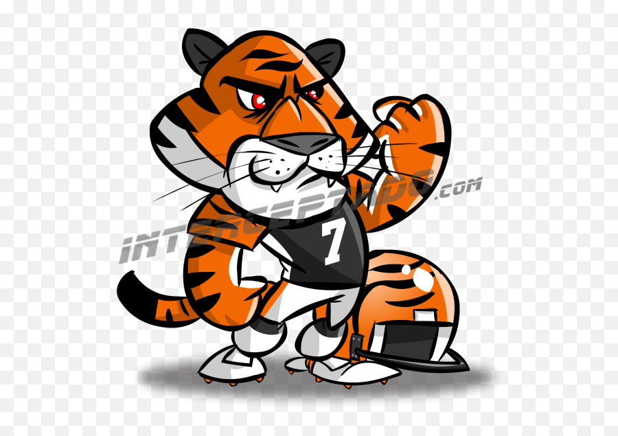 Bengals Grande Nfl Football Art Animal Mascot Logo Emoji,Nfl Logo 2016