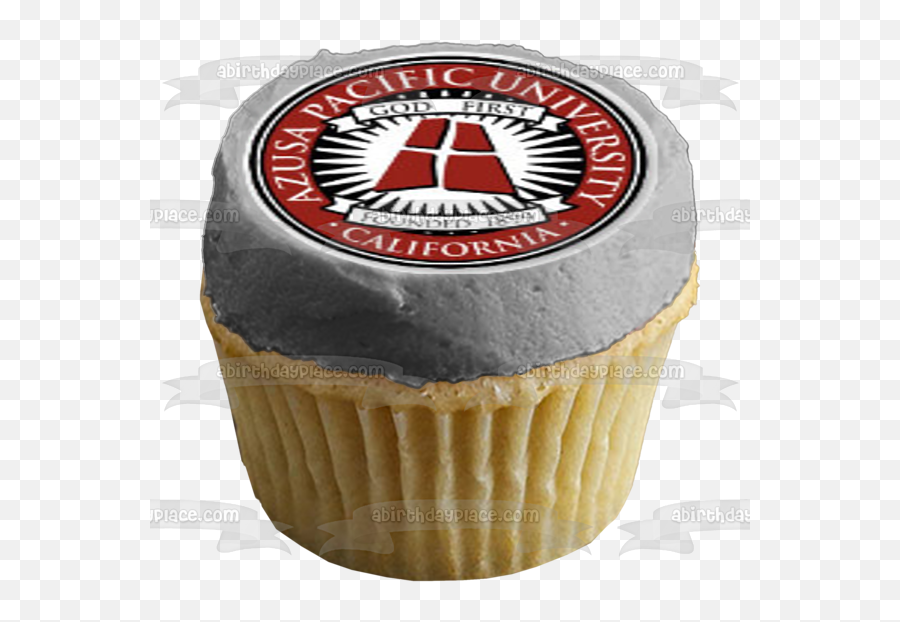Azusa Pacific University California Logo Edible Cupcake Topper Images Abpid05373 - A Birthday Place Emoji,California Logo