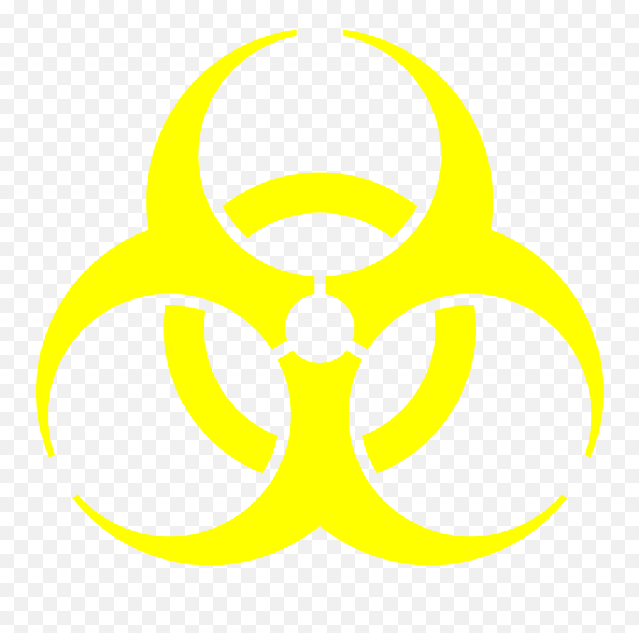 Biohazard Symbol Clipart - Biohazard Symbol Emoji,Biohazard Logo
