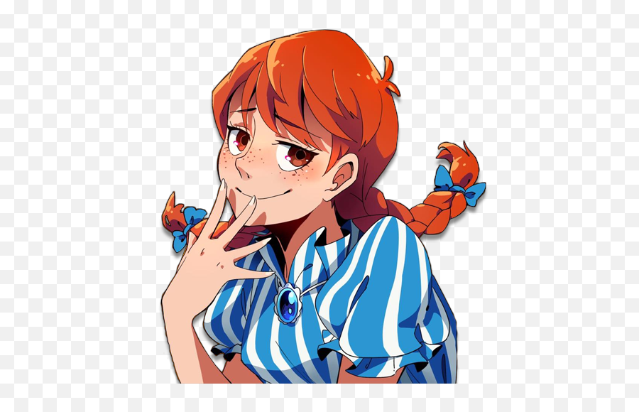 58fd8a6881d70png 512512 Wendys Girl Anime Fan Art - Smug Wendy Emoji,Anime Png