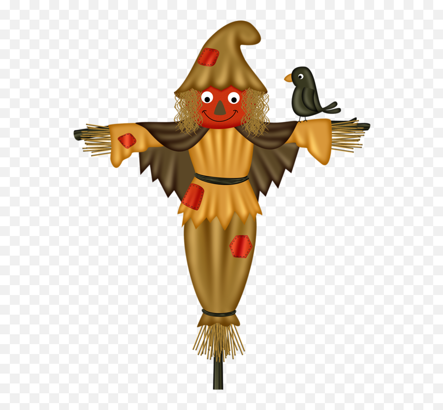 Download Crows Scarecrow Cartoon Free Download Png Hq Emoji,Scarecrows Clipart